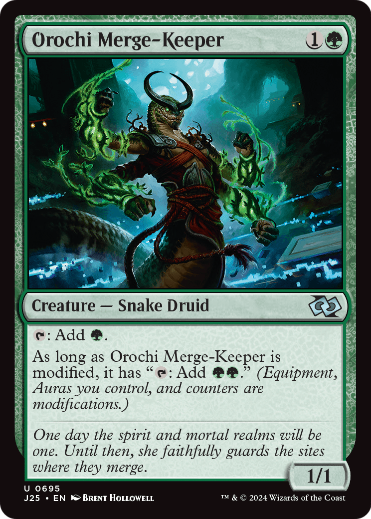Orochi Merge-Keeper (J25-695) [Foundations Jumpstart]