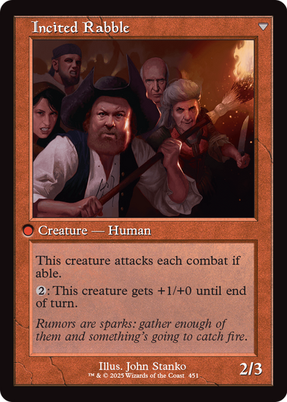 Town Gossipmonger (Retro Frame) (INR-451) [Innistrad Remastered] Foil