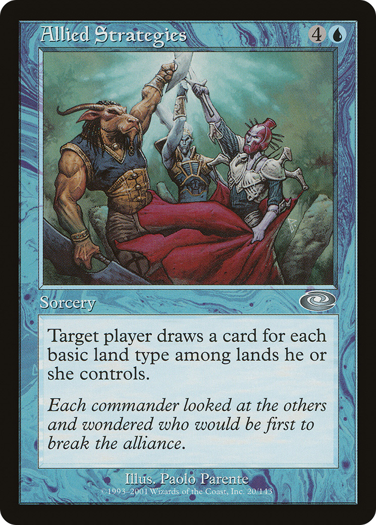 Allied Strategies (PLS-020) [Planeshift] Foil