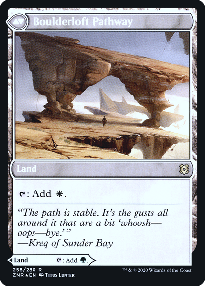 Branchloft Pathway (PRE-258S) [Zendikar Rising Promos] Foil