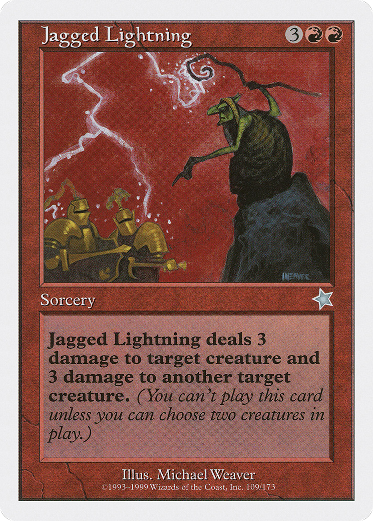 Jagged Lightning (S99-109) [Starter 1999]