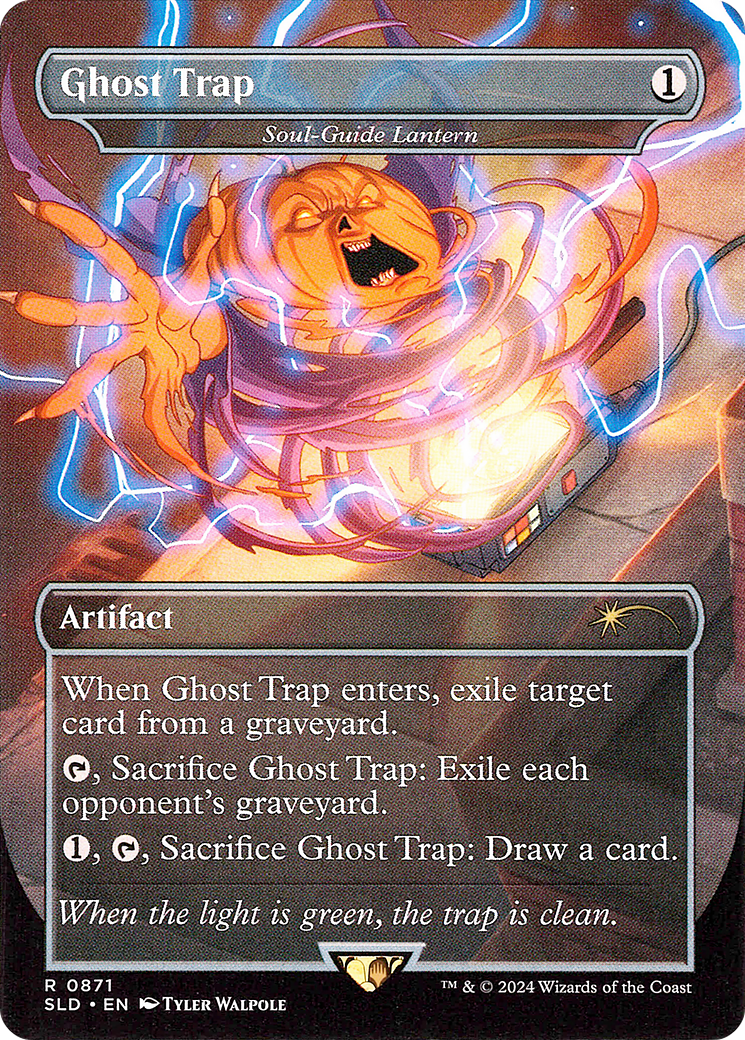 Soul-Guide Lantern (SLD-871) (Borderless) [Secret Lair Drop]