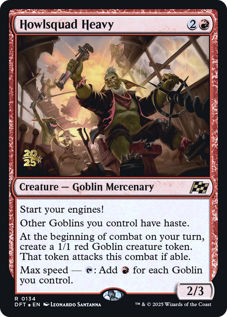 Howlsquad Heavy (PRE-134) [Prerelease Cards] Foil