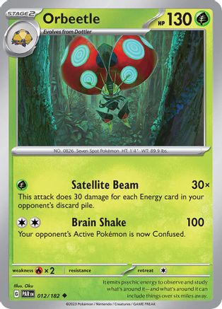 Orbeetle (012) [SV04 Paradox Rift] - Uncommon