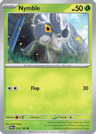 Nymble (014/182) [SV04 Paradox Rift] Reverse Holofoil - Common
