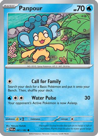 Panpour (041) [SV04 Paradox Rift] Reverse Holofoil - Common