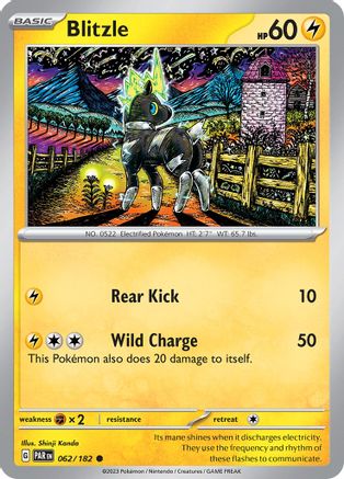 Blitzle (062/182) [SV04 Paradox Rift] - Common