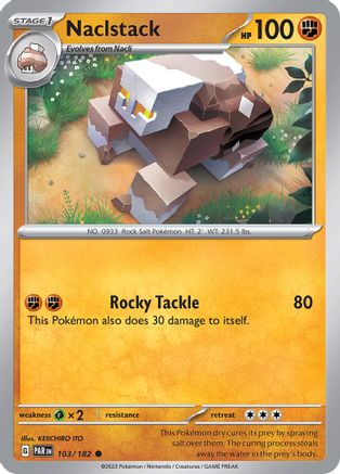 Naclstack (103) [SV04 Paradox Rift] Reverse Holofoil - Common