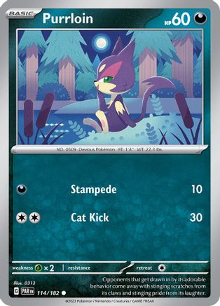 Purrloin (114) [SV04 Paradox Rift] - Common