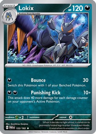 Lokix (122) [SV04 Paradox Rift] Reverse Holofoil - Rare