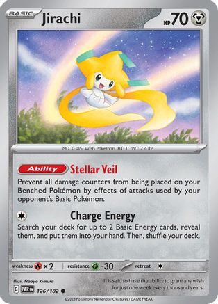 Jirachi (126) [SV04 Paradox Rift] - Common