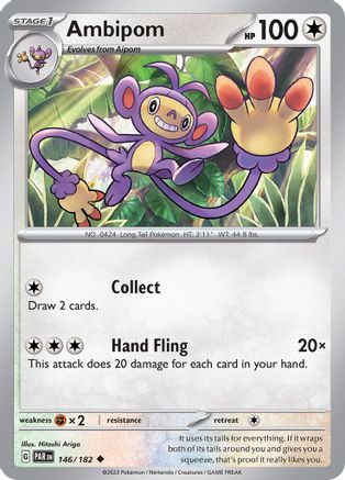 Ambipom (146) [SV04 Paradox Rift] - Uncommon