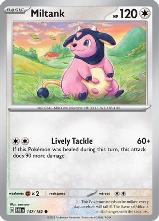 Miltank (147) [SV04 Paradox Rift] Reverse Holofoil - Common