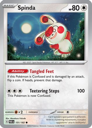 Spinda (151) [SV04 Paradox Rift] - Common