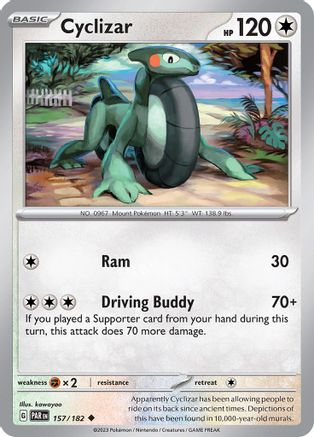 Cyclizar (157/182) [SV04 Paradox Rift] Reverse Holofoil - Uncommon