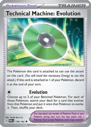 Technical Machine: Evolution (178) [SV04 Paradox Rift] Reverse Holofoil - Uncommon