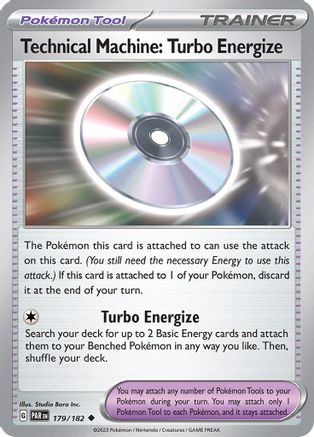 Technical Machine: Turbo Energize (179) [SV04 Paradox Rift] Reverse Holofoil - Uncommon