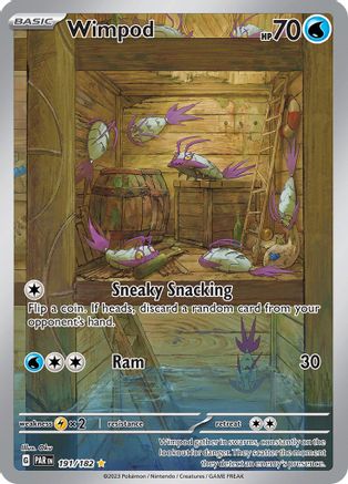 Wimpod (191/182) [SV04 Paradox Rift] Holofoil - Illustration Rare