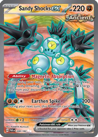Sandy Shocks ex (228/182) [SV04 Paradox Rift] Holofoil - Ultra Rare