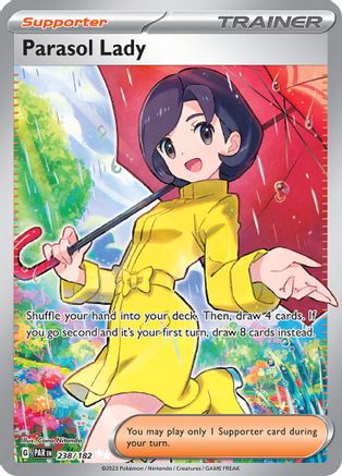 Parasol Lady (238/182) [SV04 Paradox Rift] Holofoil - Ultra Rare