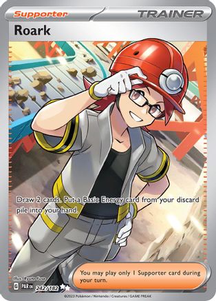 Roark (242/182) [SV04 Paradox Rift] Holofoil - Ultra Rare