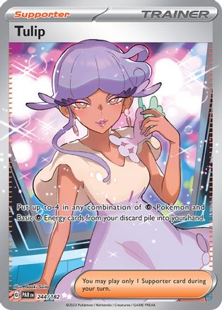 Tulip (244/182) [SV04 Paradox Rift] Holofoil - Ultra Rare
