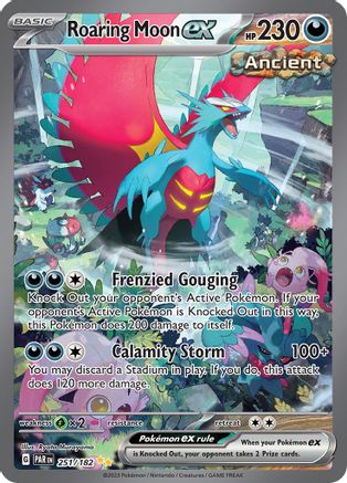 Roaring Moon ex (251/182) [SV04 Paradox Rift] Holofoil - Special Illustration Rare