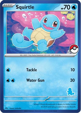 Squirtle (Blue Border) [My First Battle] - Unconfirmed
