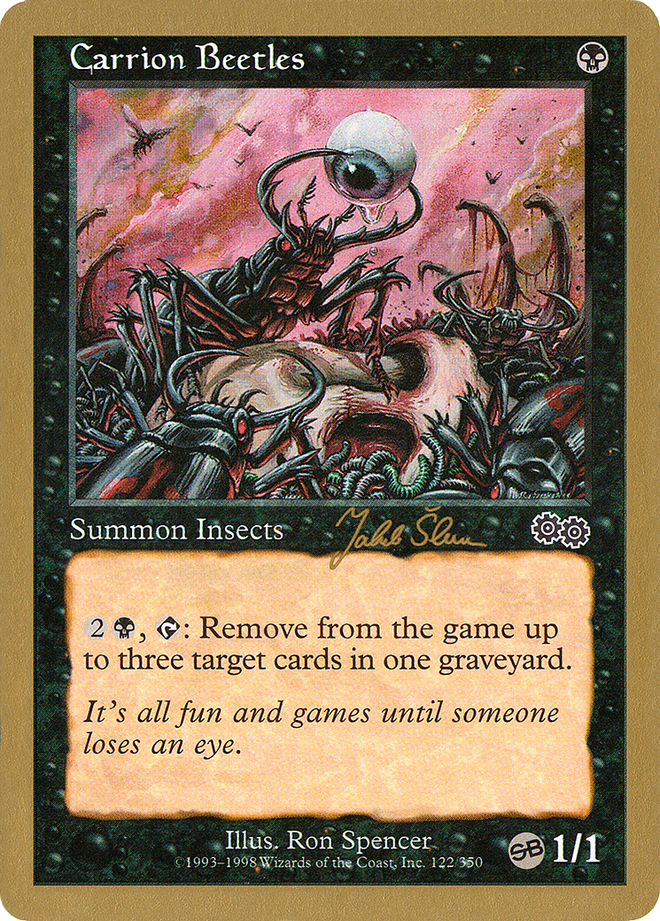Carrion Beetles - 1999 Jakub Slemr (USG) (SB) [World Championship Decks 1999]
