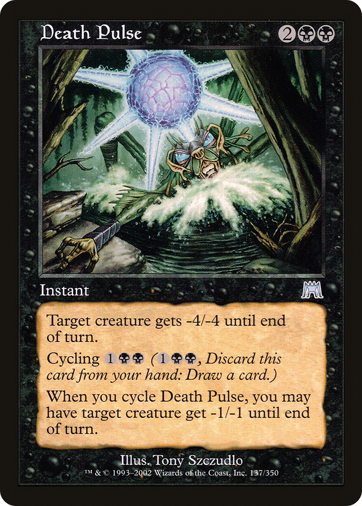 Death Pulse (ONS-137) [Onslaught] Foil