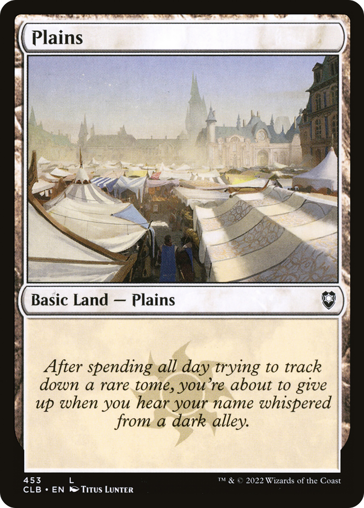 Plains (CLB-453) [Commander Legends: Battle for Baldur's Gate]