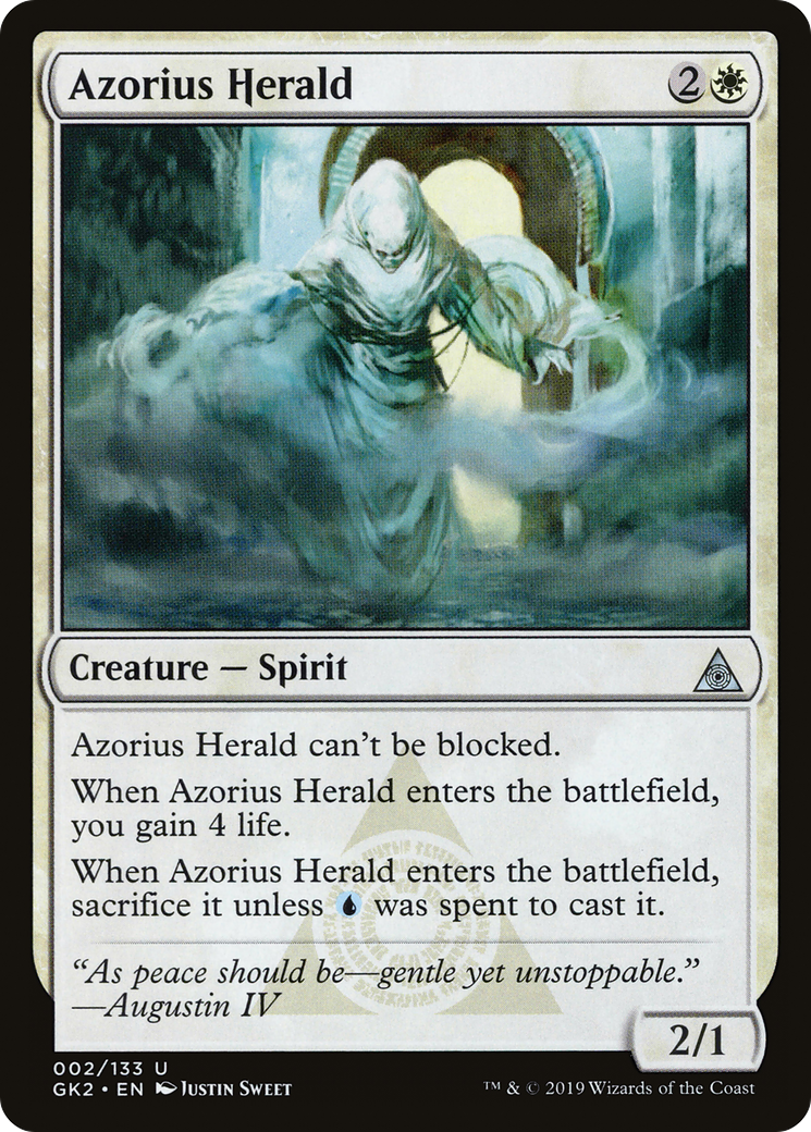 Azorius Herald (GK2-002) [RNA Guild Kit]