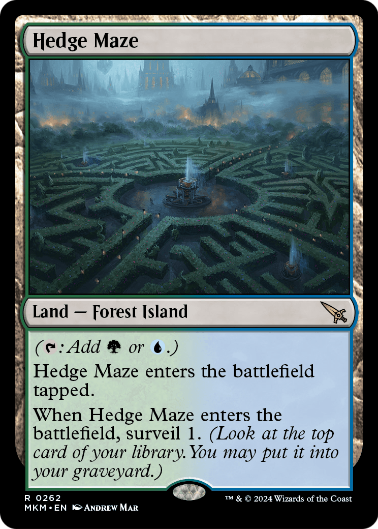 Hedge Maze (MKM-262) [Murders at Karlov Manor]