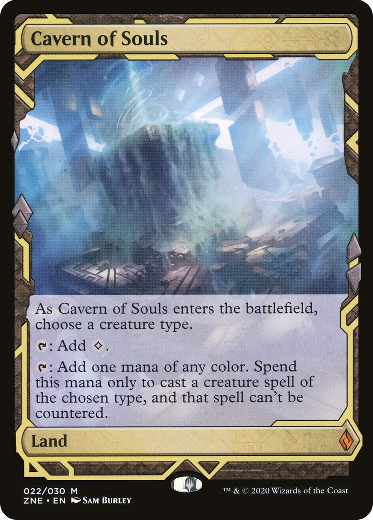 Cavern of Souls (ZNE-022) [Zendikar Rising Expeditions]