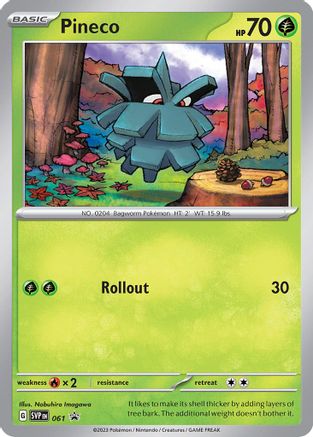 Pineco (061) [SV Scarlet & Violet Promo Cards] Holofoil - Promo