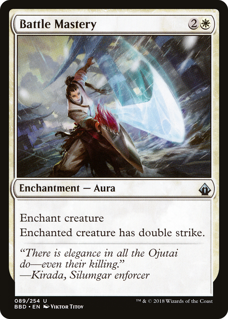 Battle Mastery (BBD-089) [Battlebond] Foil
