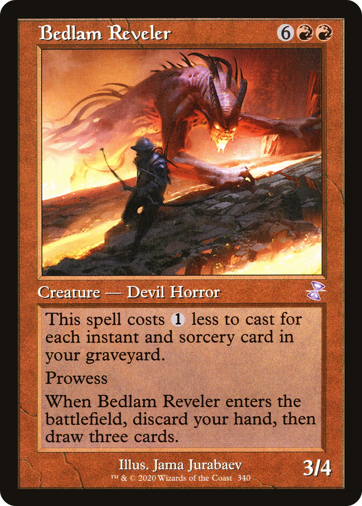 Bedlam Reveler (TSR-340) [Time Spiral Remastered] Foil