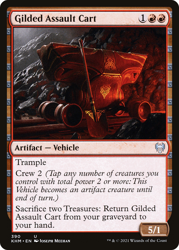 Gilded Assault Cart (KHM-390) [Kaldheim]