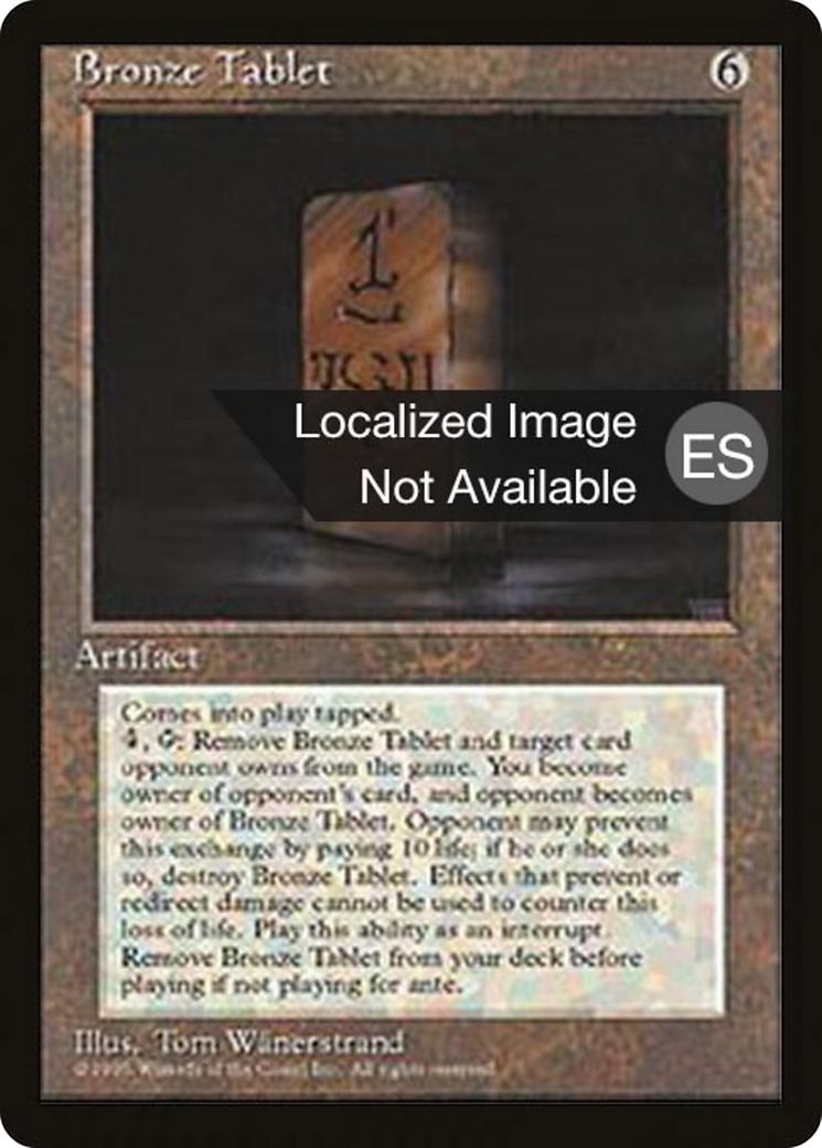 Bronze Tablet [Fourth Edition Foreign Black Border]
