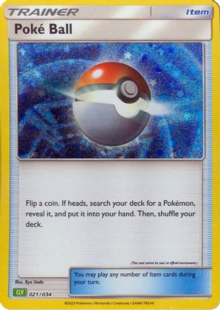 Poke Ball (CLV) (021) [Trading Card Game Classic] Holofoil - Classic Collection
