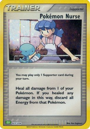 Pokemon Nurse (023) [Trading Card Game Classic] Holofoil - Classic Collection