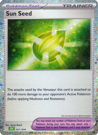 Sun Seed (027) [Trading Card Game Classic] Holofoil - Classic Collection