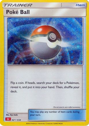Poke Ball (CLC) (021) [Trading Card Game Classic] Holofoil - Classic Collection