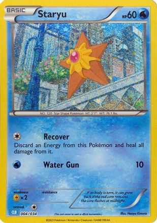 Staryu (004) [Trading Card Game Classic] Holofoil - Classic Collection