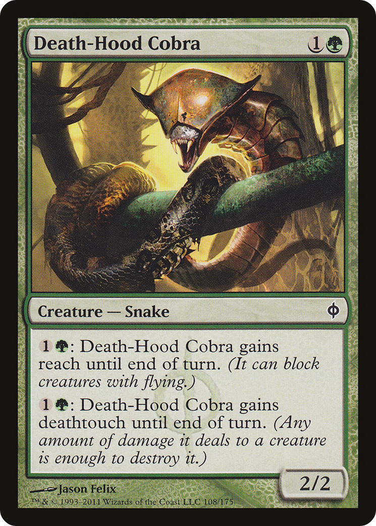 Death-Hood Cobra (NPH-108) [New Phyrexia]