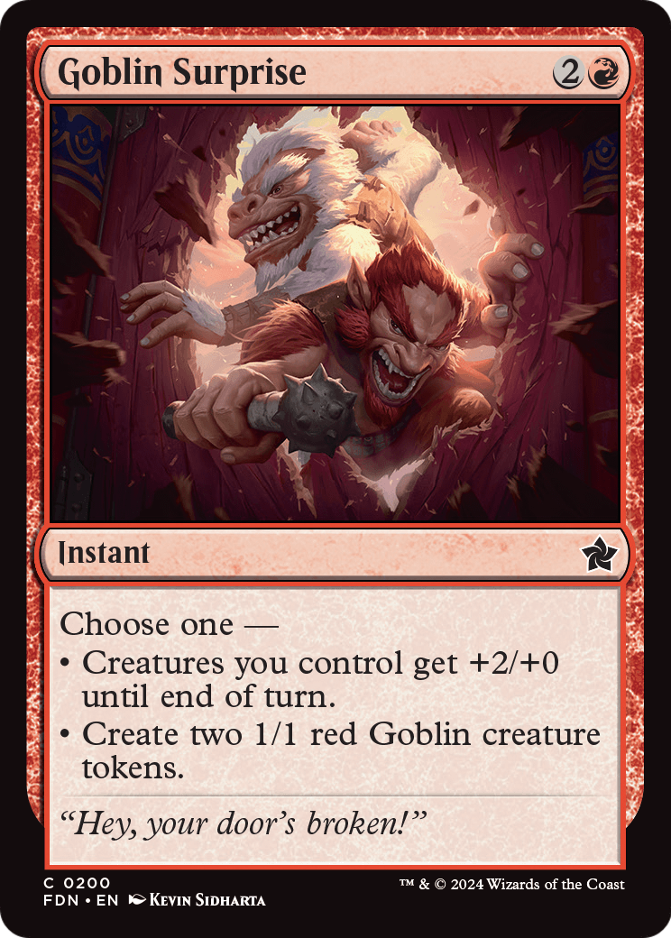 Goblin Surprise (FDN-200) [Foundations]