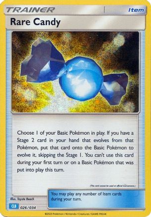 Rare Candy (CLB) (026) [Trading Card Game Classic] Holofoil - Classic Collection
