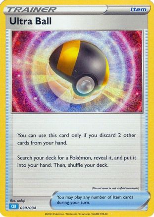 Ultra Ball (CLB) (030) [Trading Card Game Classic] Holofoil - Classic Collection