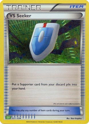 VS Seeker (CLV) (031) [Trading Card Game Classic] Holofoil - Holo Rare