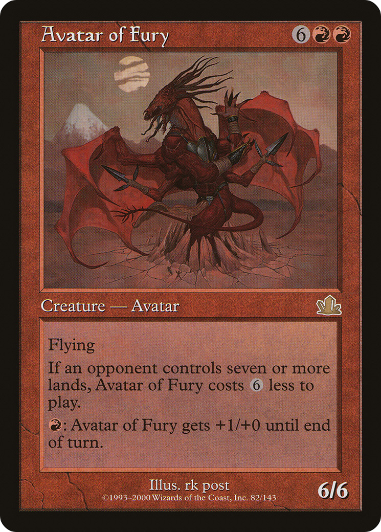 Avatar of Fury (PCY-082) [Prophecy]